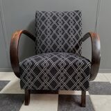 Jindrich Halabala H-227 arm chair  for Up-Zavody