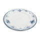 Longwy iron earth flat plate, blue Lavoisier model