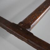 Large Antique 18th Century French Rustic Farmhouse Dining Table Walnut & Oak
