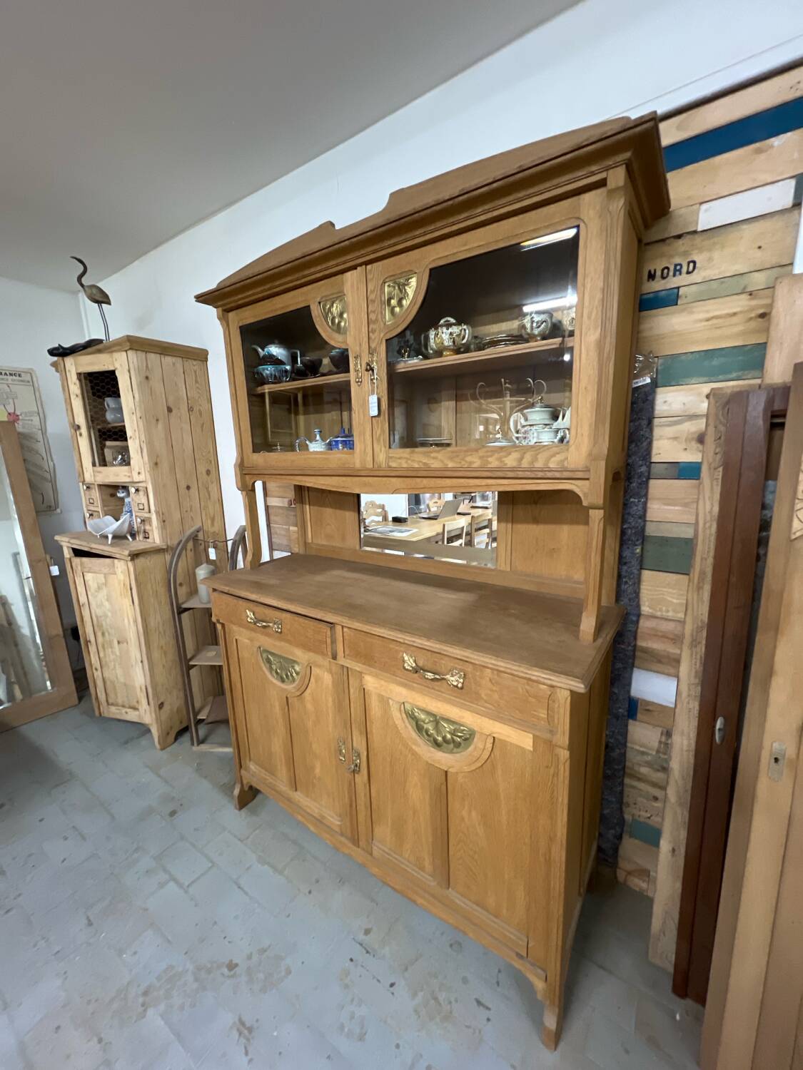 Art Nouveau dresser from the early 20th century