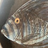 Ceramic fish plate