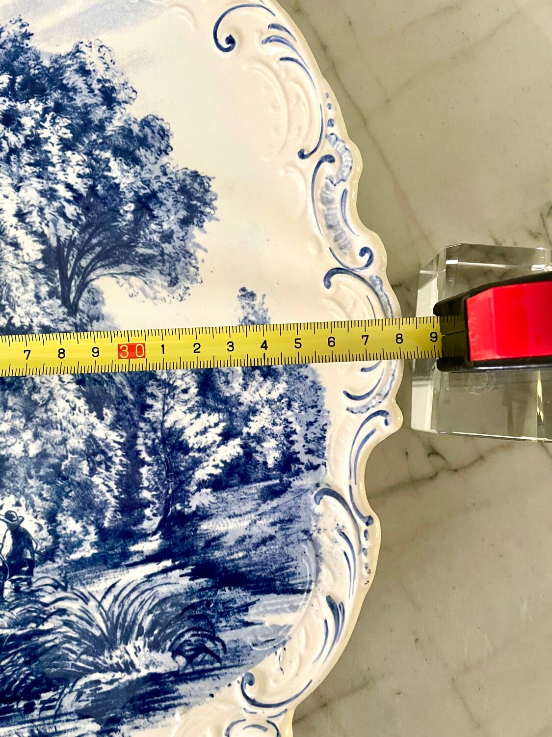 Very old Villeroy Boch decorative plate in perfect condition