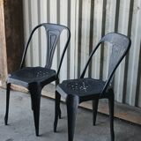 Pair of chairs by Joseph Mathieu for Mulipl’s