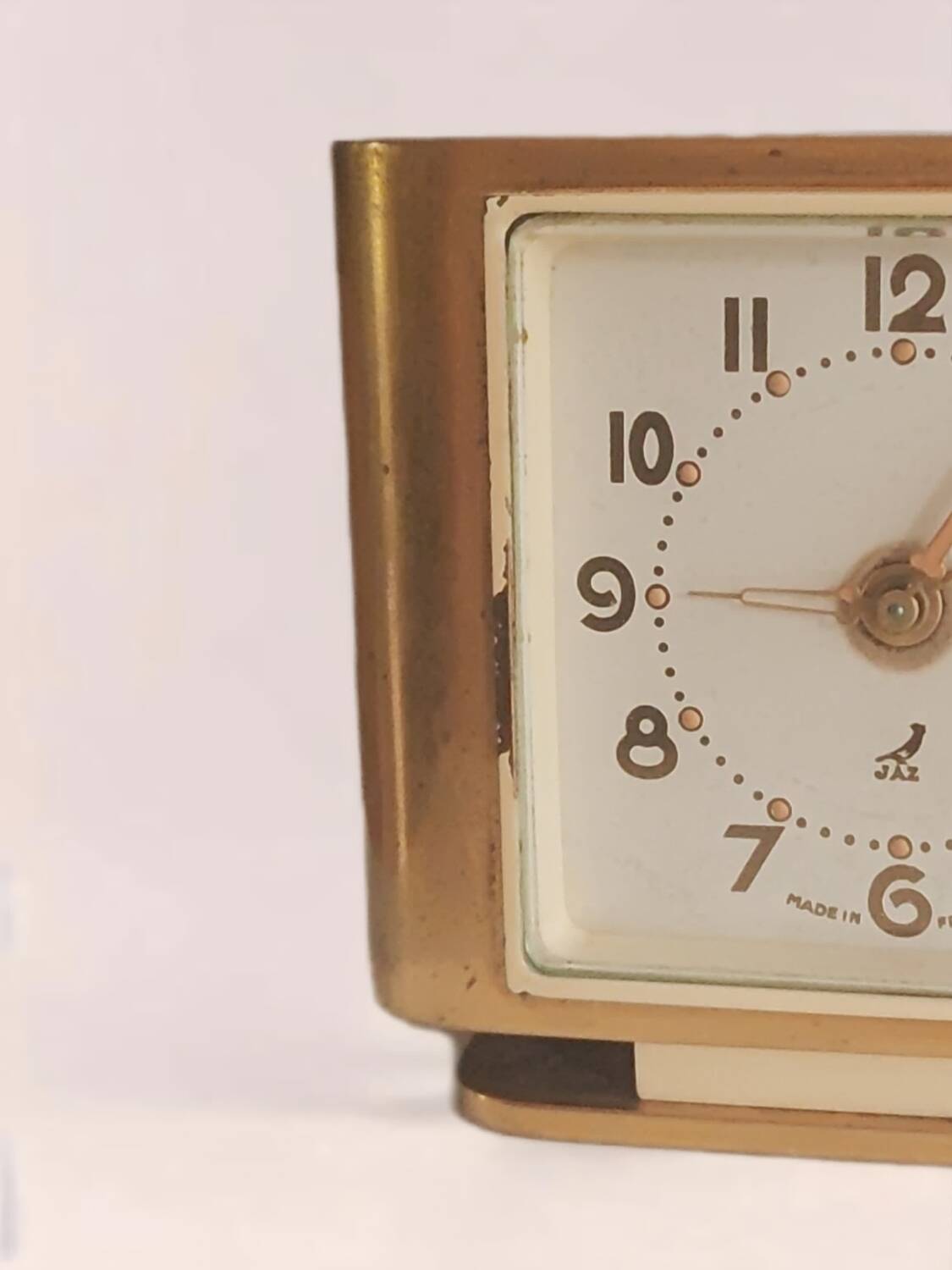 Jaz Dabric 1953 brass alarm clock