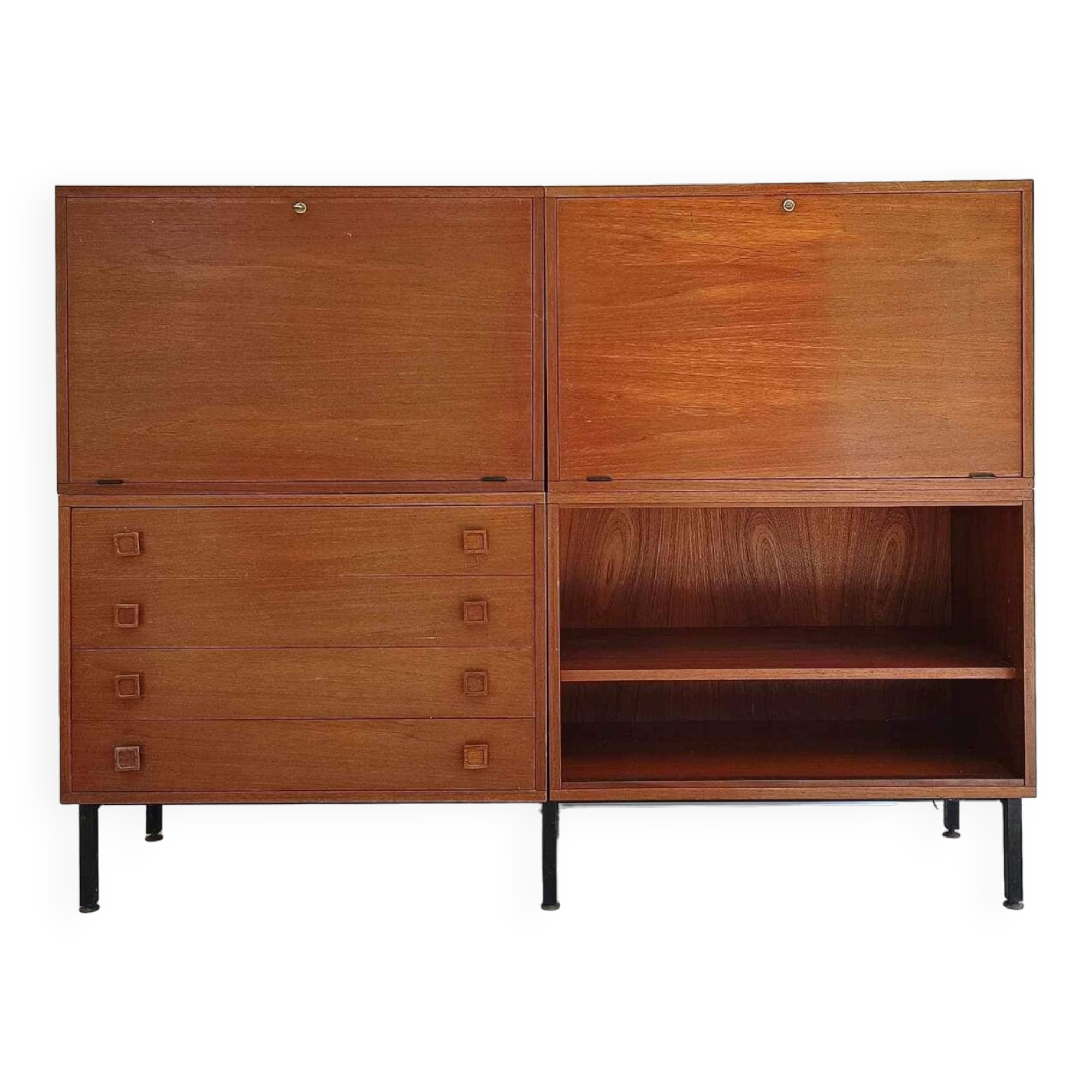 Secrétaire Buffet Étagères Scandinave