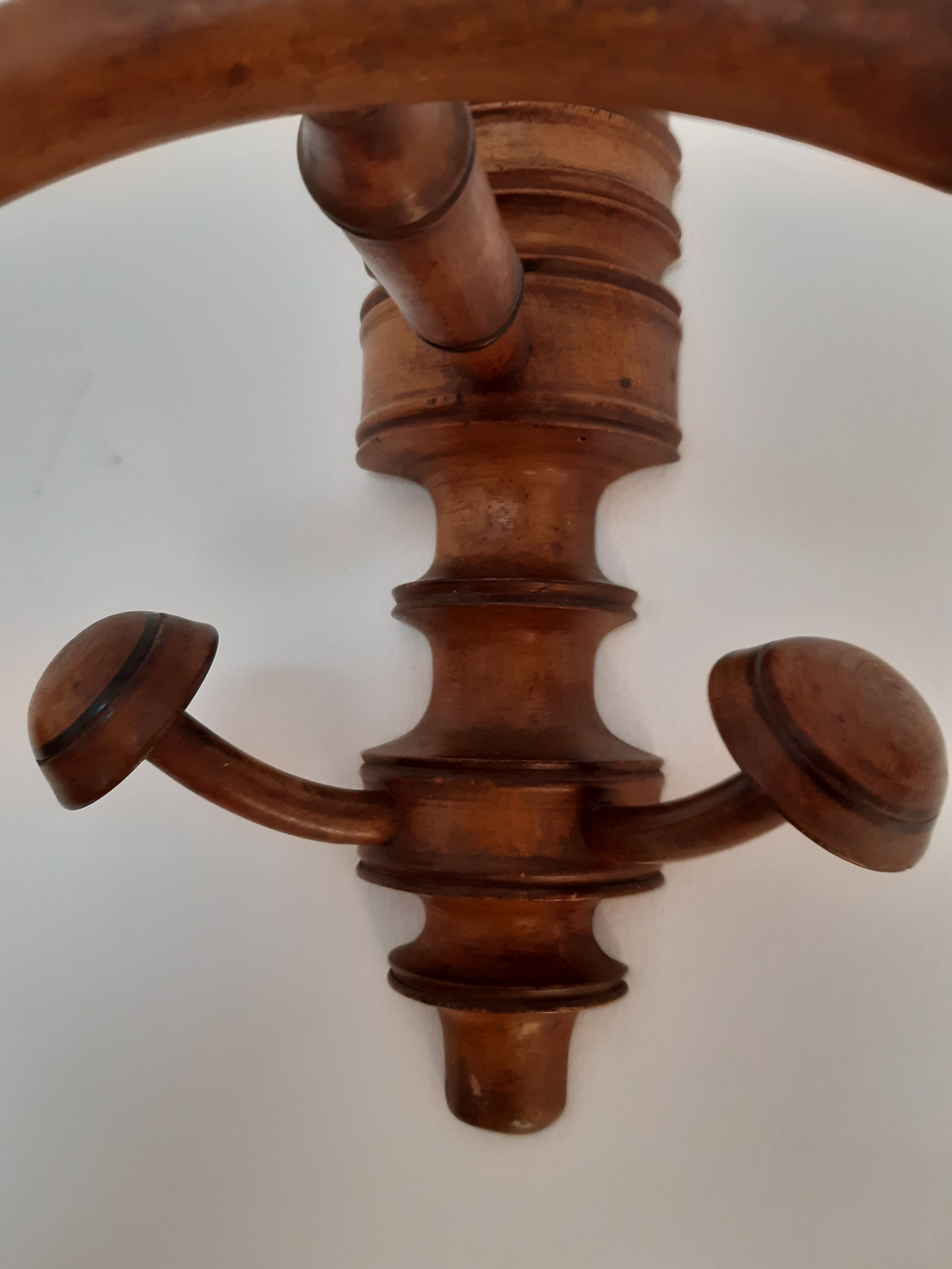 Porte manteau façon bambou