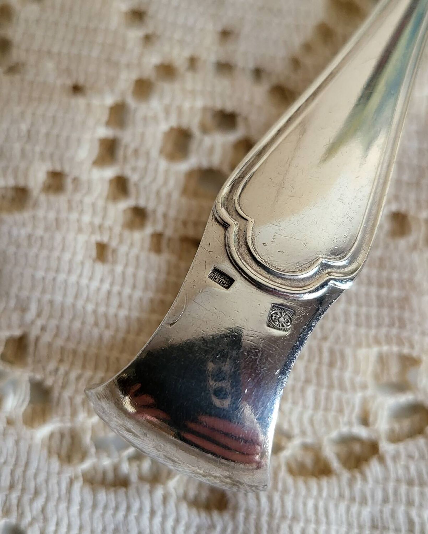 Silver-Plated Sugar Tongs Cailar Bayard