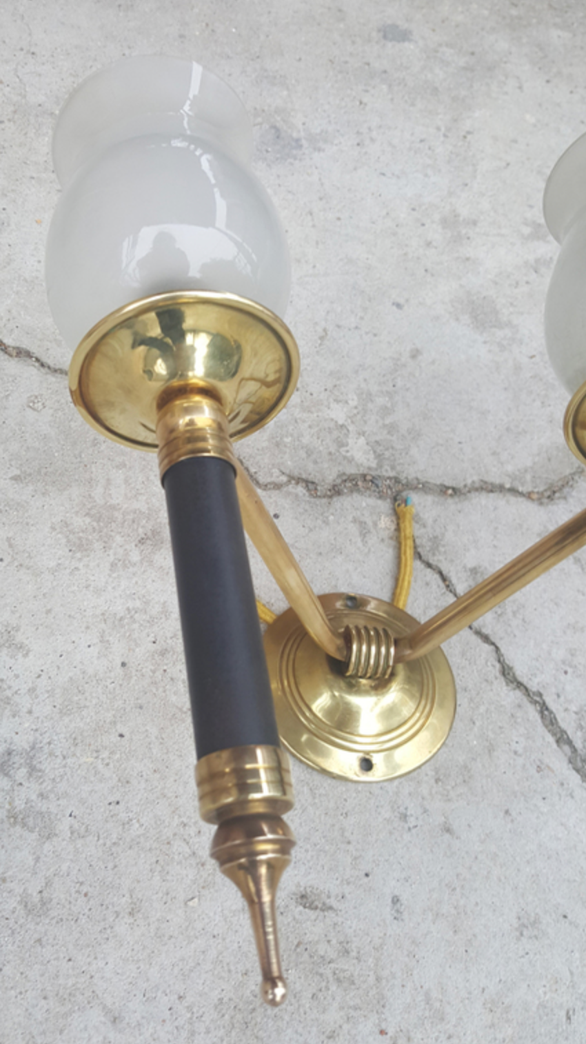 Double sconce, neo classic circa 30s