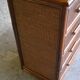 commode rotin et bambou années 70