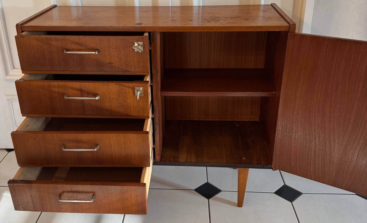 Enfilade vintage scandinave