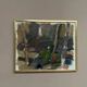 Swedish Oil on Panel“Composition” by Nils Folke Knafve –Vintage & Framed