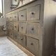 Green patina workshop furniture