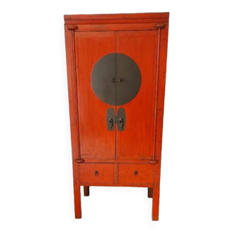 Armoire chinoise rouge