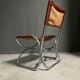 1960's tubular framed armchair