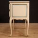Commode française en bois laqué et peint