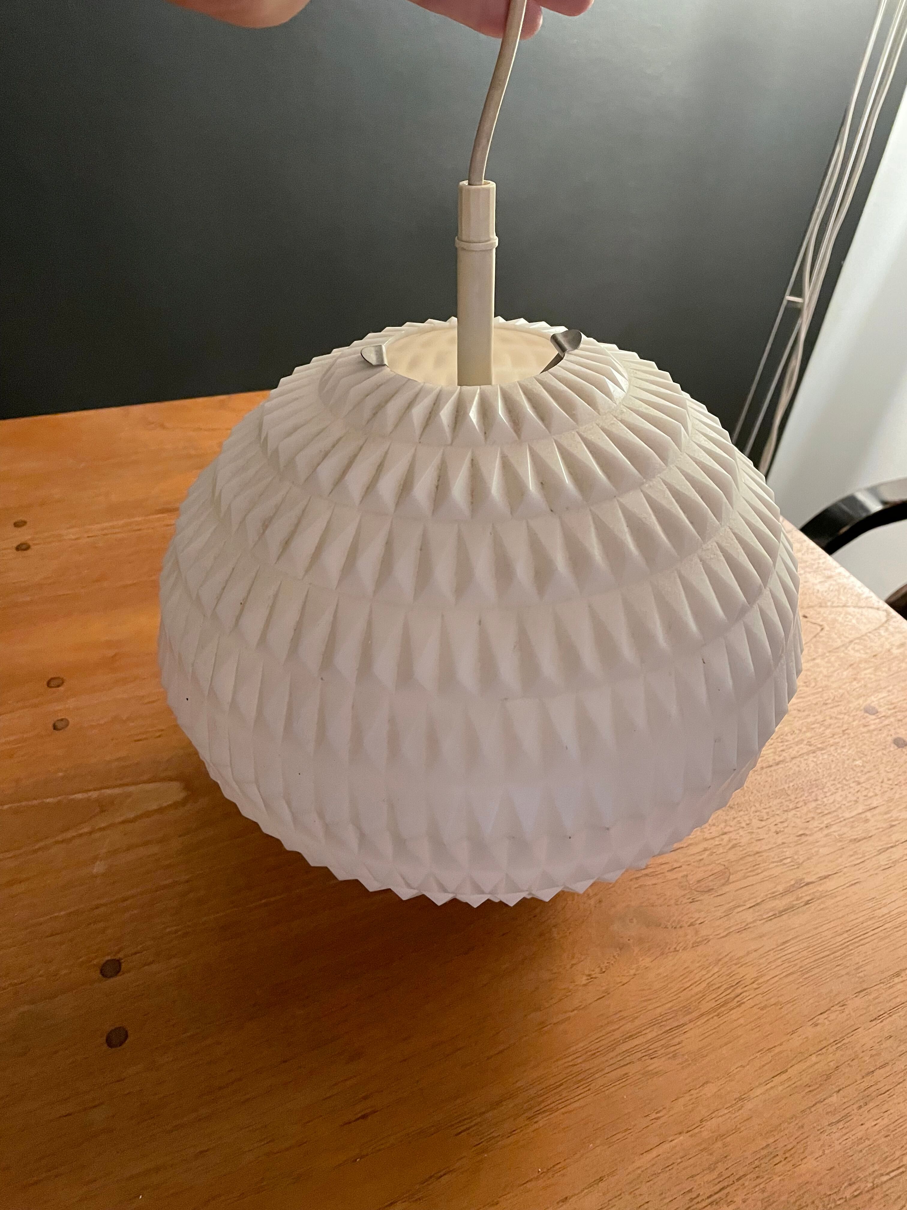 Vintage Rhodoid pendant lamp