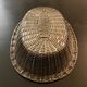 Silver metal breadbasket