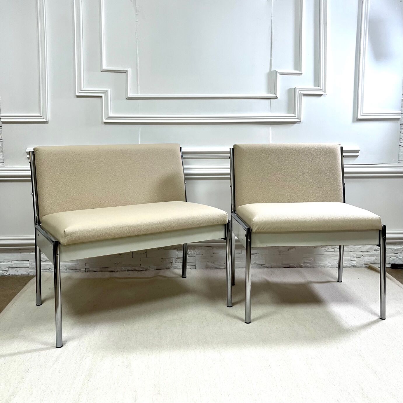 Kitchen benches bar or vintage dining area