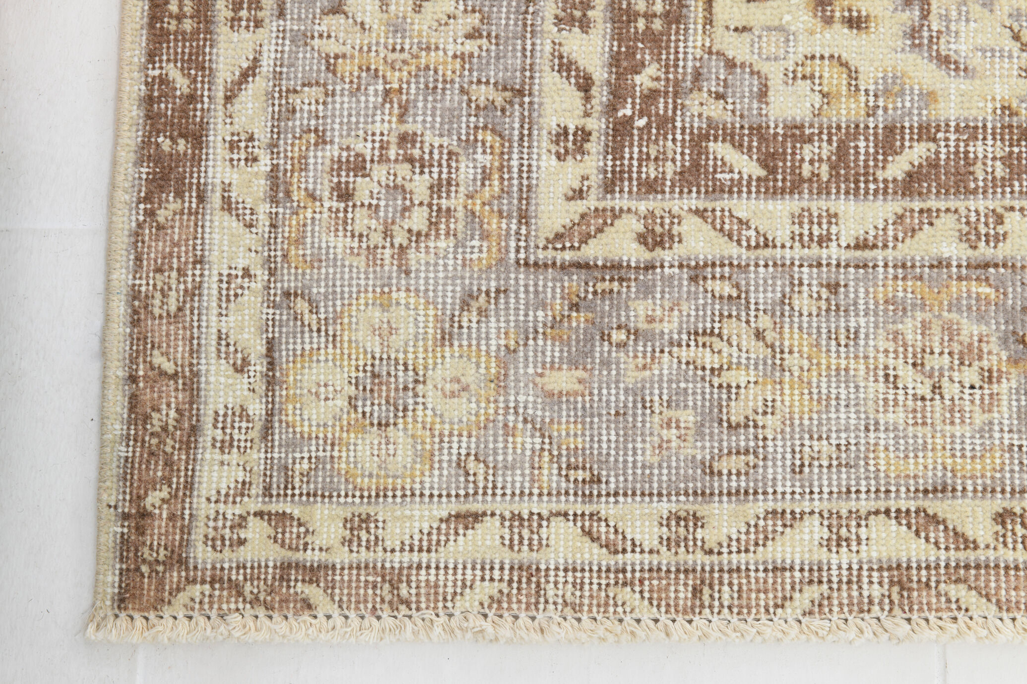 Turkish handmade wool rug 305x197cm