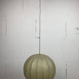 Mid-Century Space Age Cocoon Hanging Pendant Lamp in the style of Achille Castiglioni, 1960s