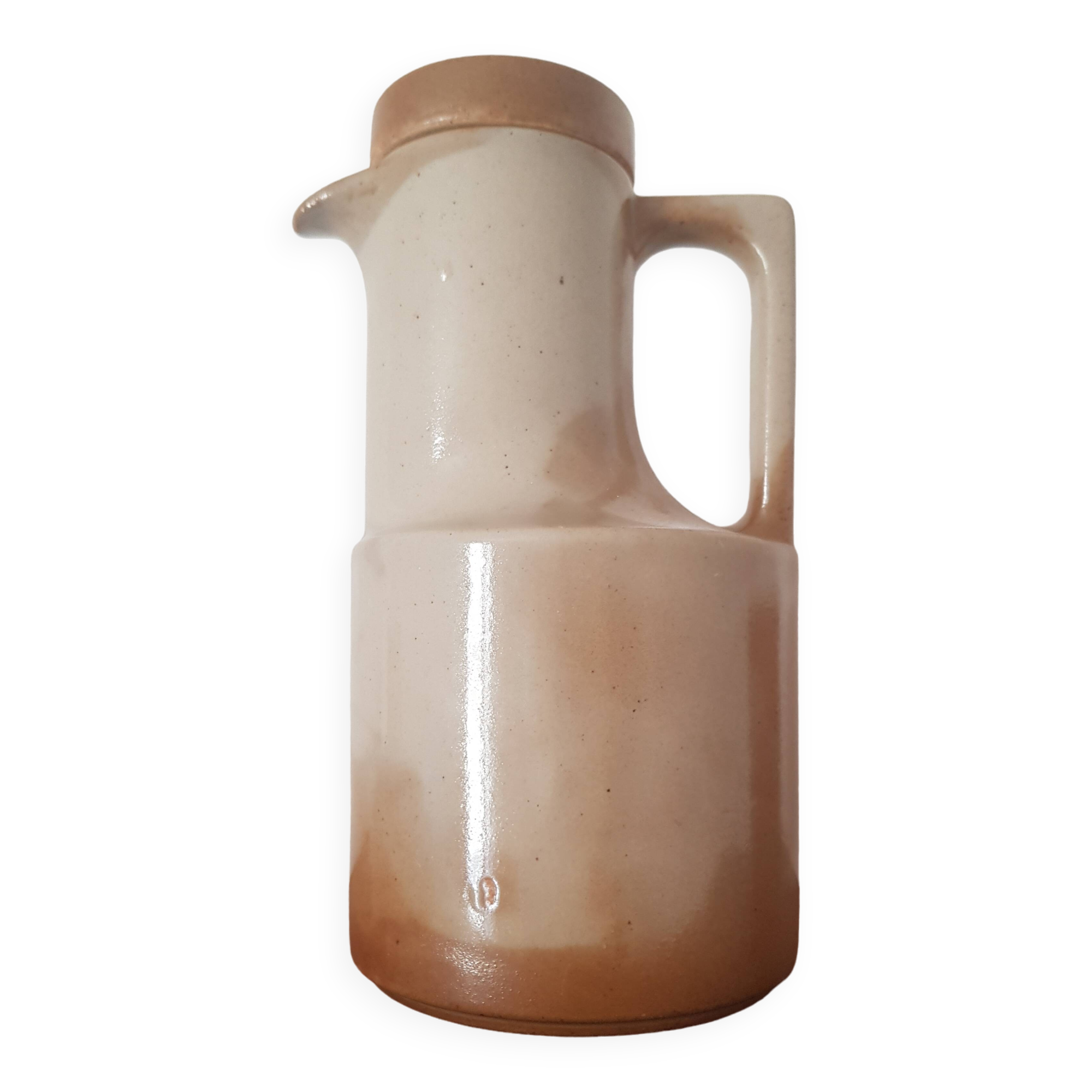 Vintage Brenne stoneware coffee pot
