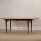 Table à manger extensible de style mid-century par A. Younger 1960
