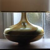 Italian brass and fabric lamp, 1960