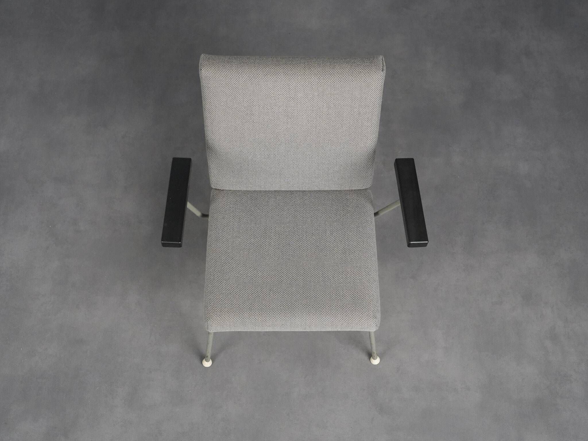 Pair of armchairs model 1401 by Wim Rietveld for Gispen, Netherlands, 1950s