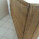 Vintage craft furniture on pitchpin wheels, 18 lockers.