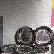 Six dessert plates of Salins sevice "Golf-Juan"
