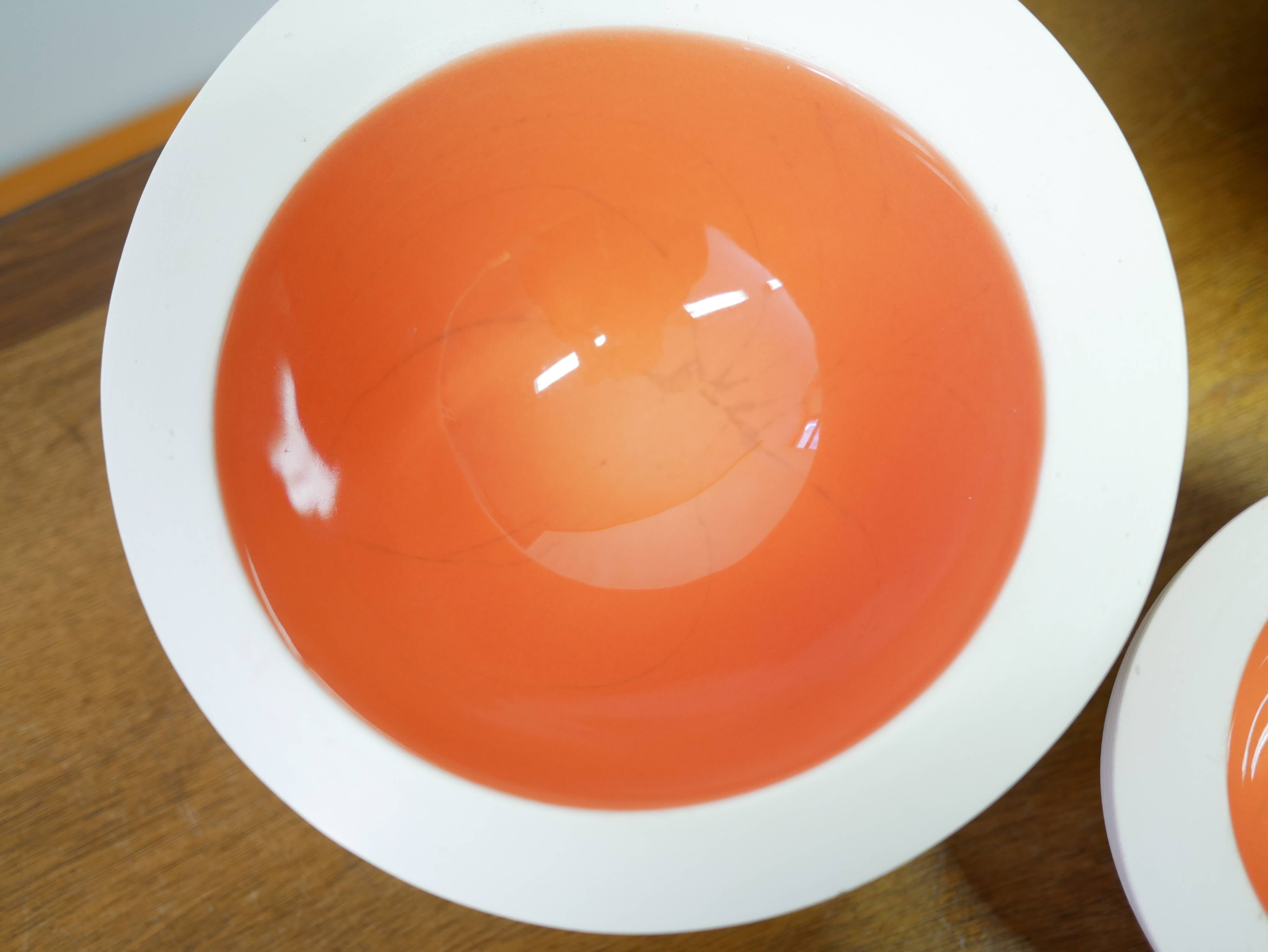 Set of 3 ceramic bowls by Olav Slingerland, Netherlands