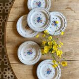 Set of 6 vintage dessert plates