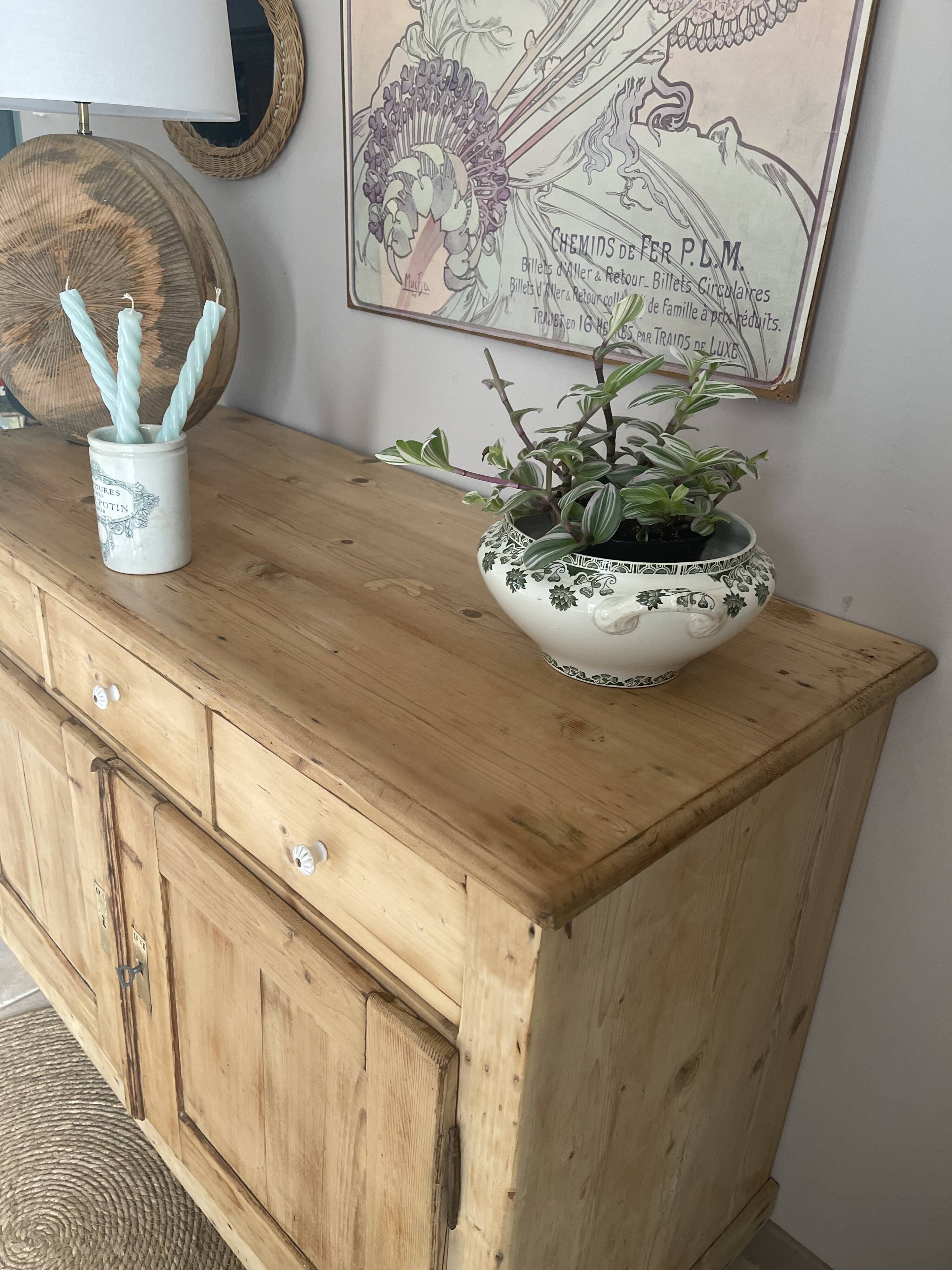 Solid pine sideboard