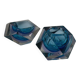 Pair of Artisanal Murano 'Sommerso' Glass Vases, 1960s