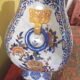 Vase, porcelain potiche from Gien, antique Gien.