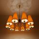Large Brass Chandelier by Rupert Nikoll