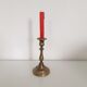 Old candle holder / brass candlestick - 1940