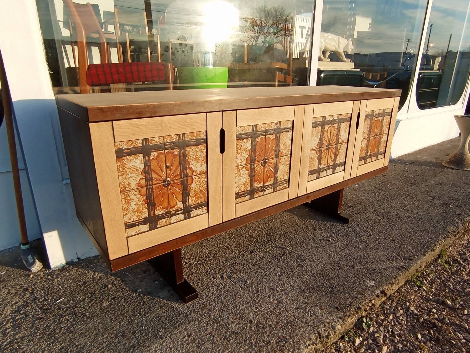 Scandinavian brutality sideboard gangso mobler
