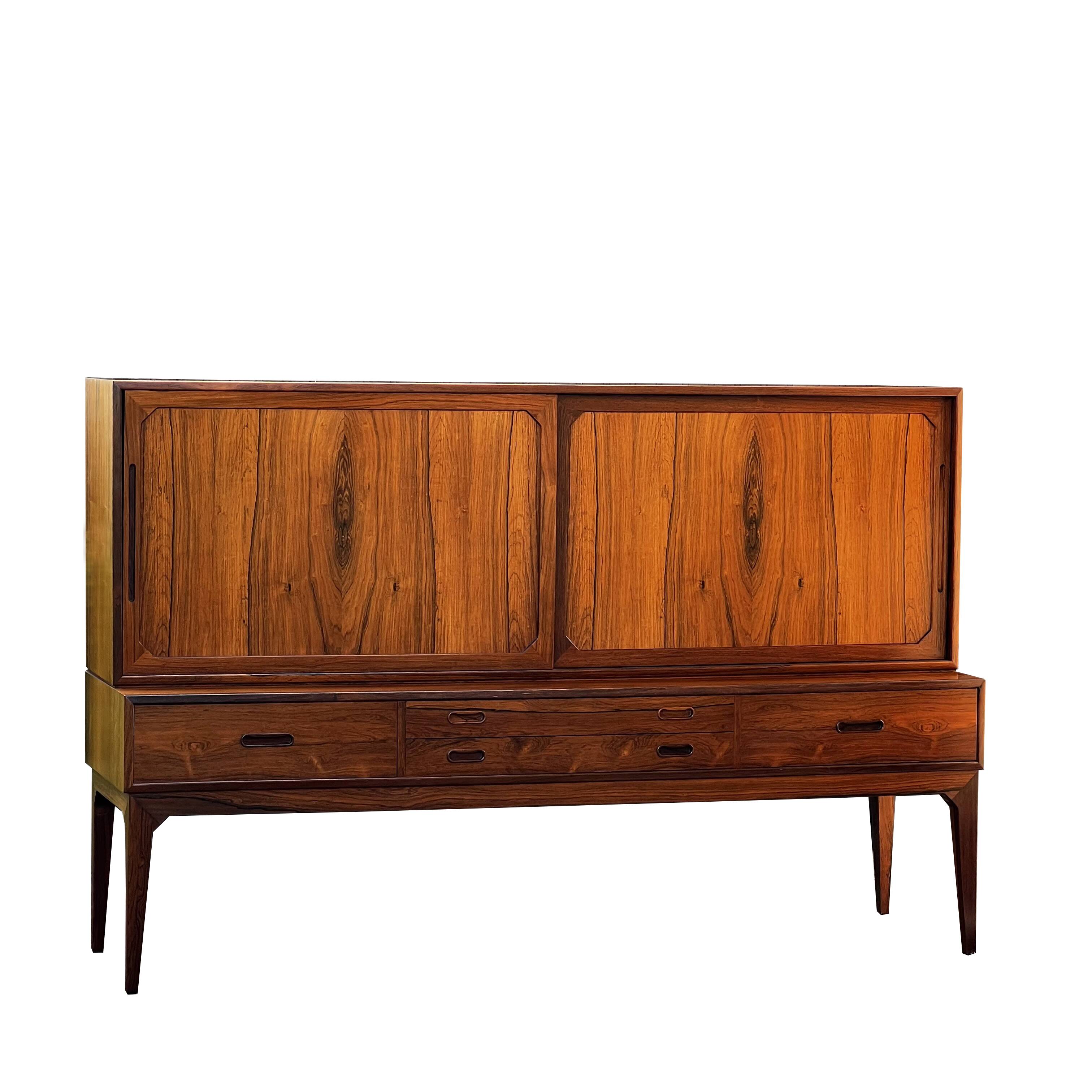 High rosewood sideboard
