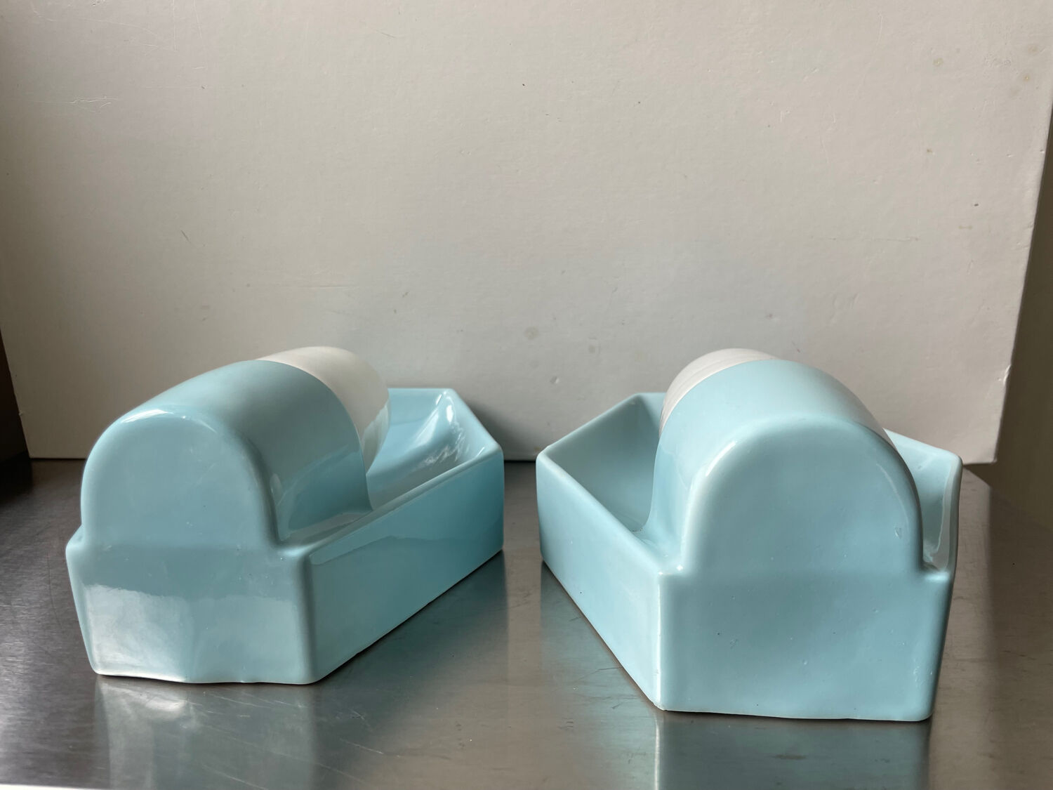 Pair of Scandinavian Vintage Bathroom Sconces Wall lamps