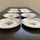 8 Anciennes assiettes à dessert
