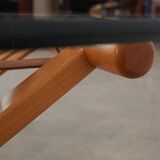 Table basse en hêtre, design danois, années 1990, designer : Andreas Hansen