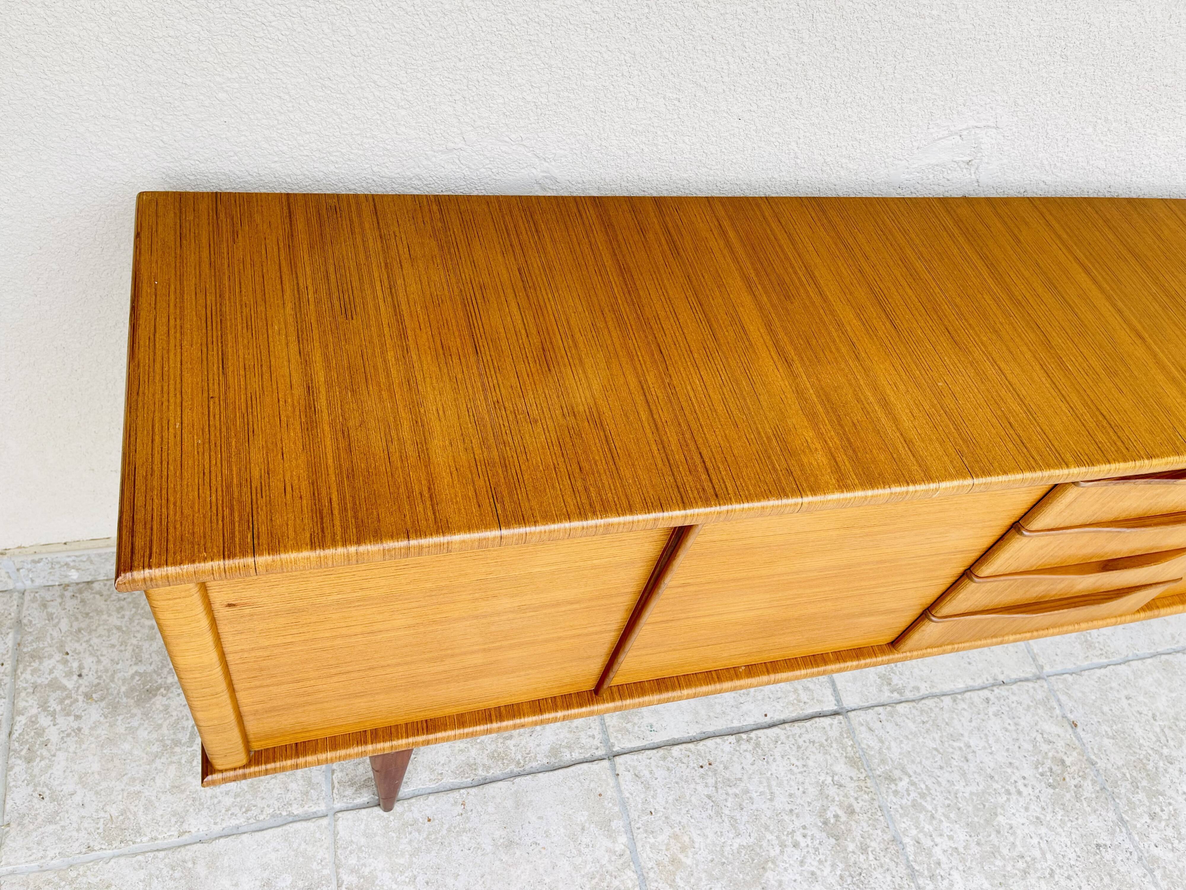 Scandinavian teak sideboard