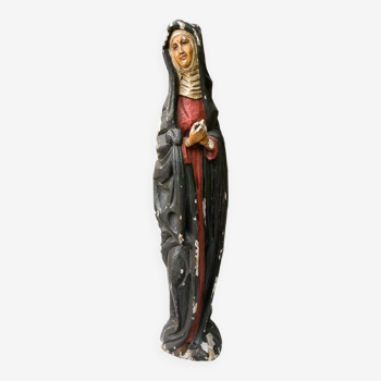 Vierge en bois- Notre dame des douleurs