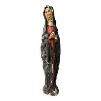 Wooden Virgin - Our Lady of Sorrows