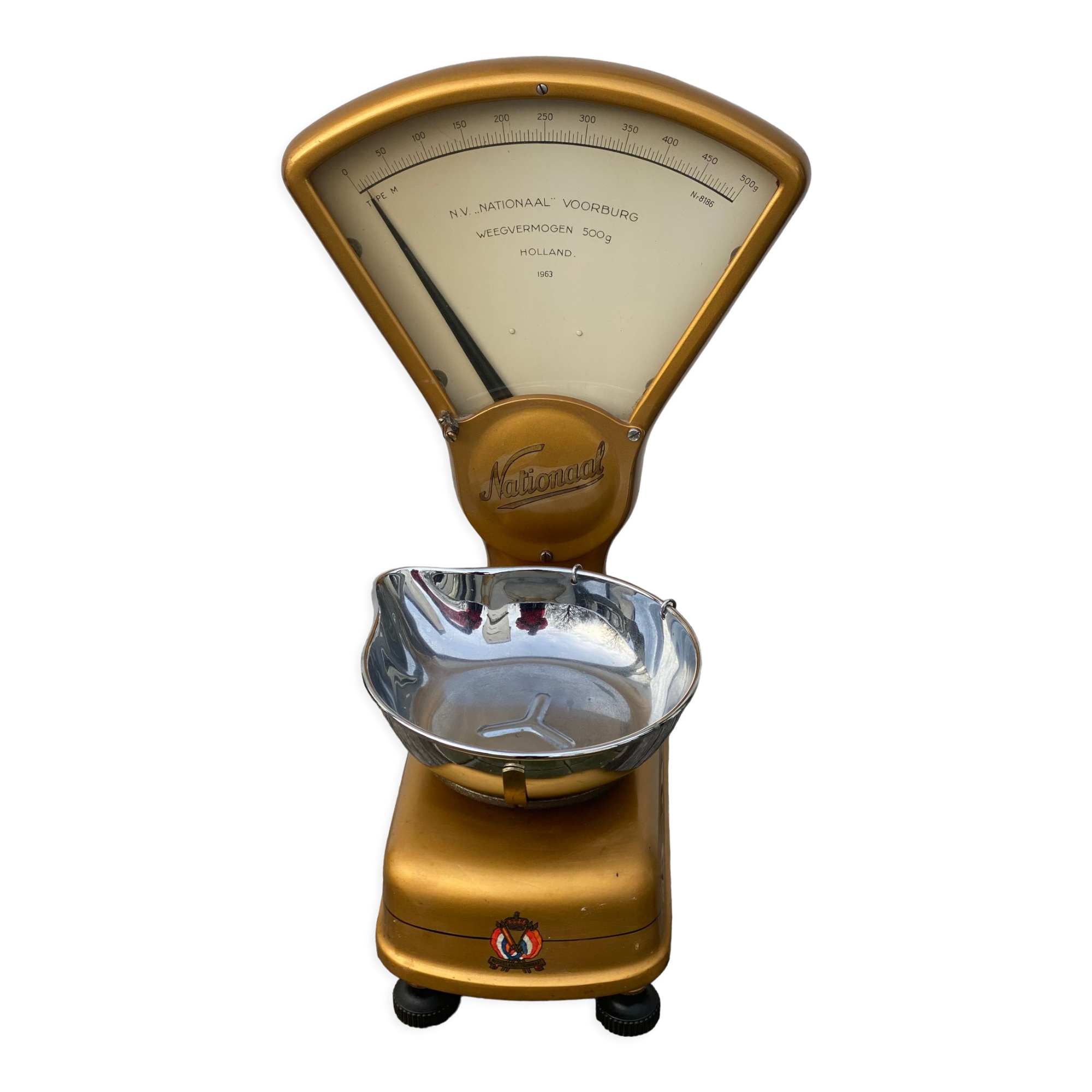 Vintage N.V. National Voorburg Weigh Scale