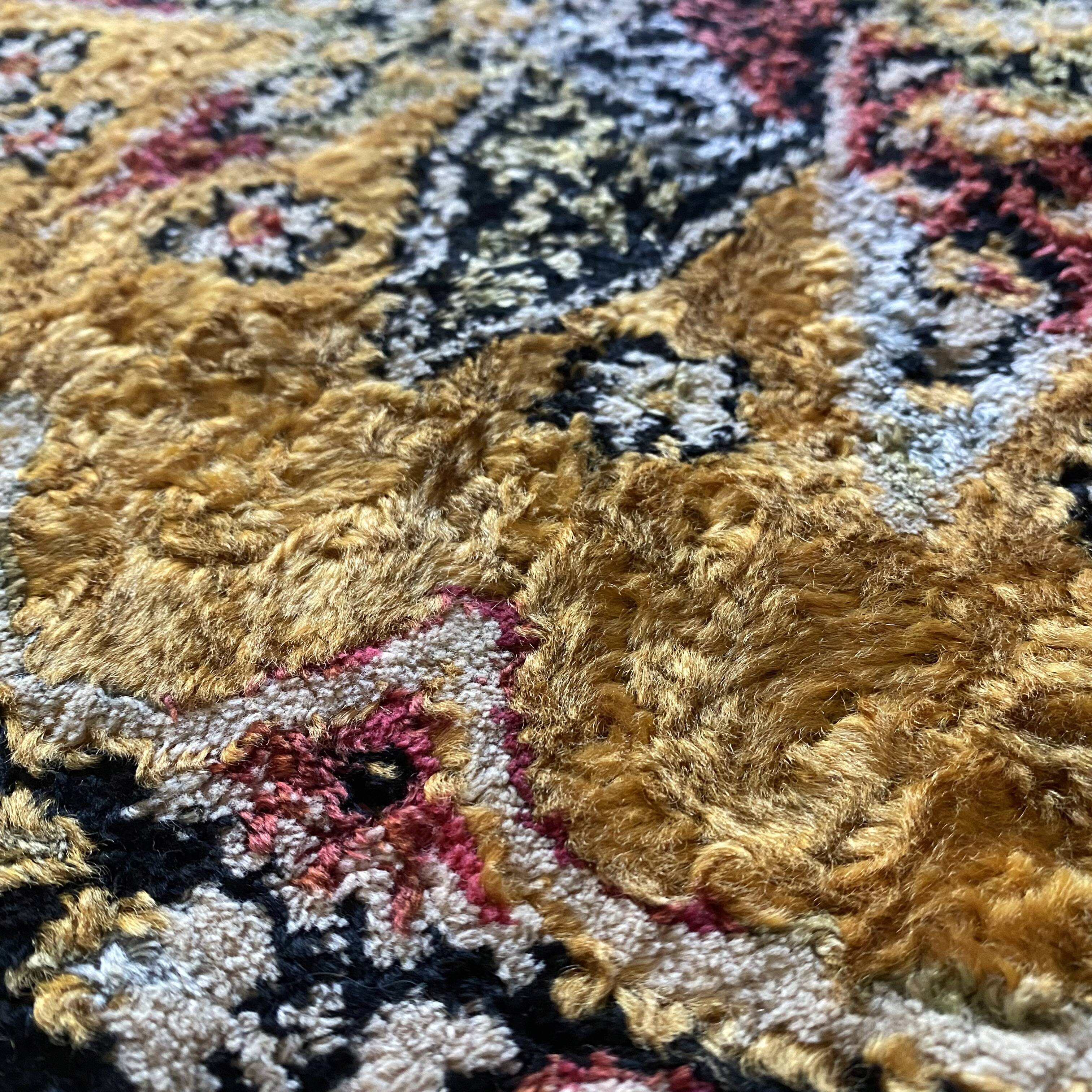 Silky vintage oriental rug 116X168 cm