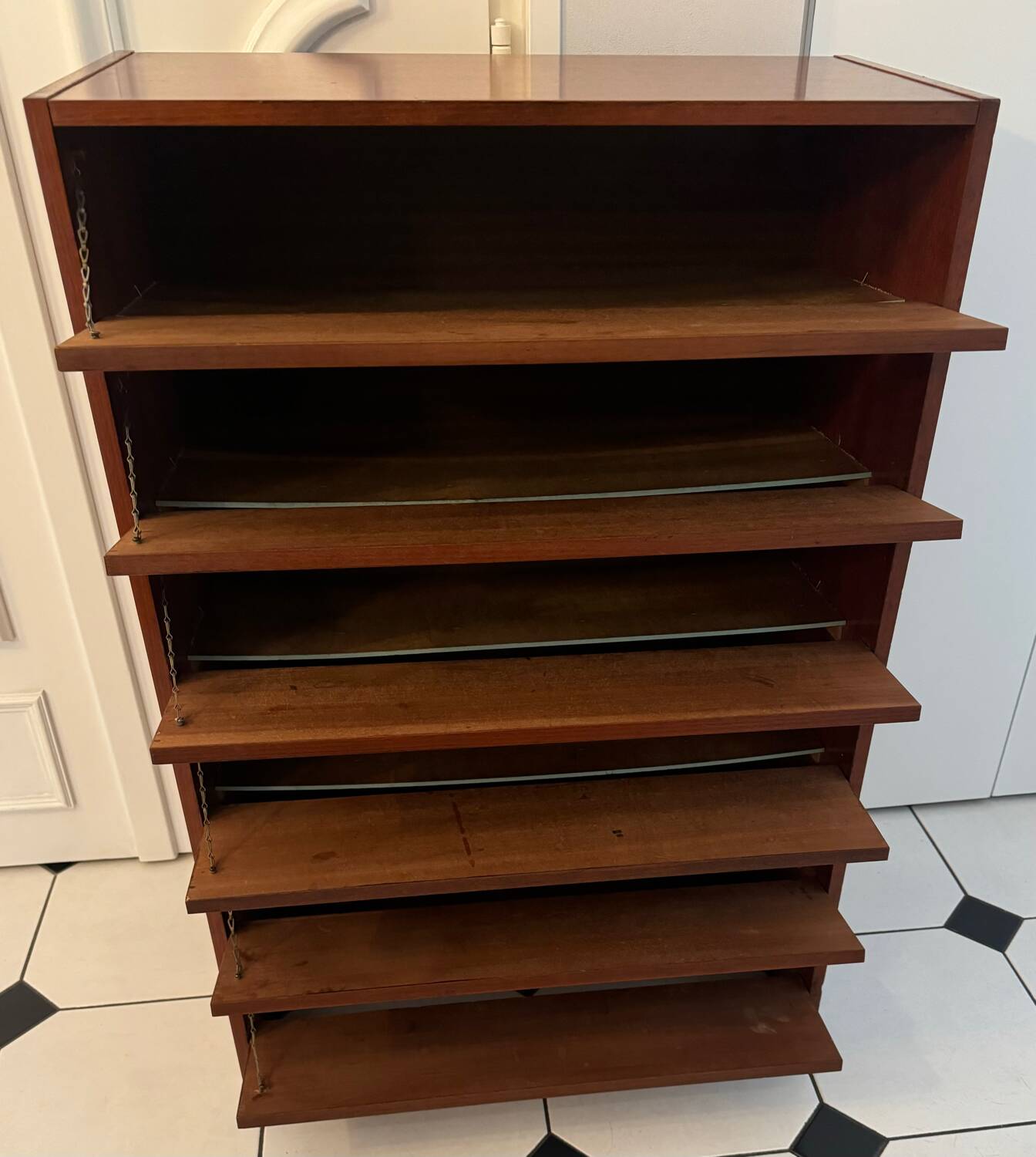Vintage 60s shoe cabinet