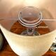 Ceramic table lamp, bow and candle holder by Noomi Backhausen for Søholm