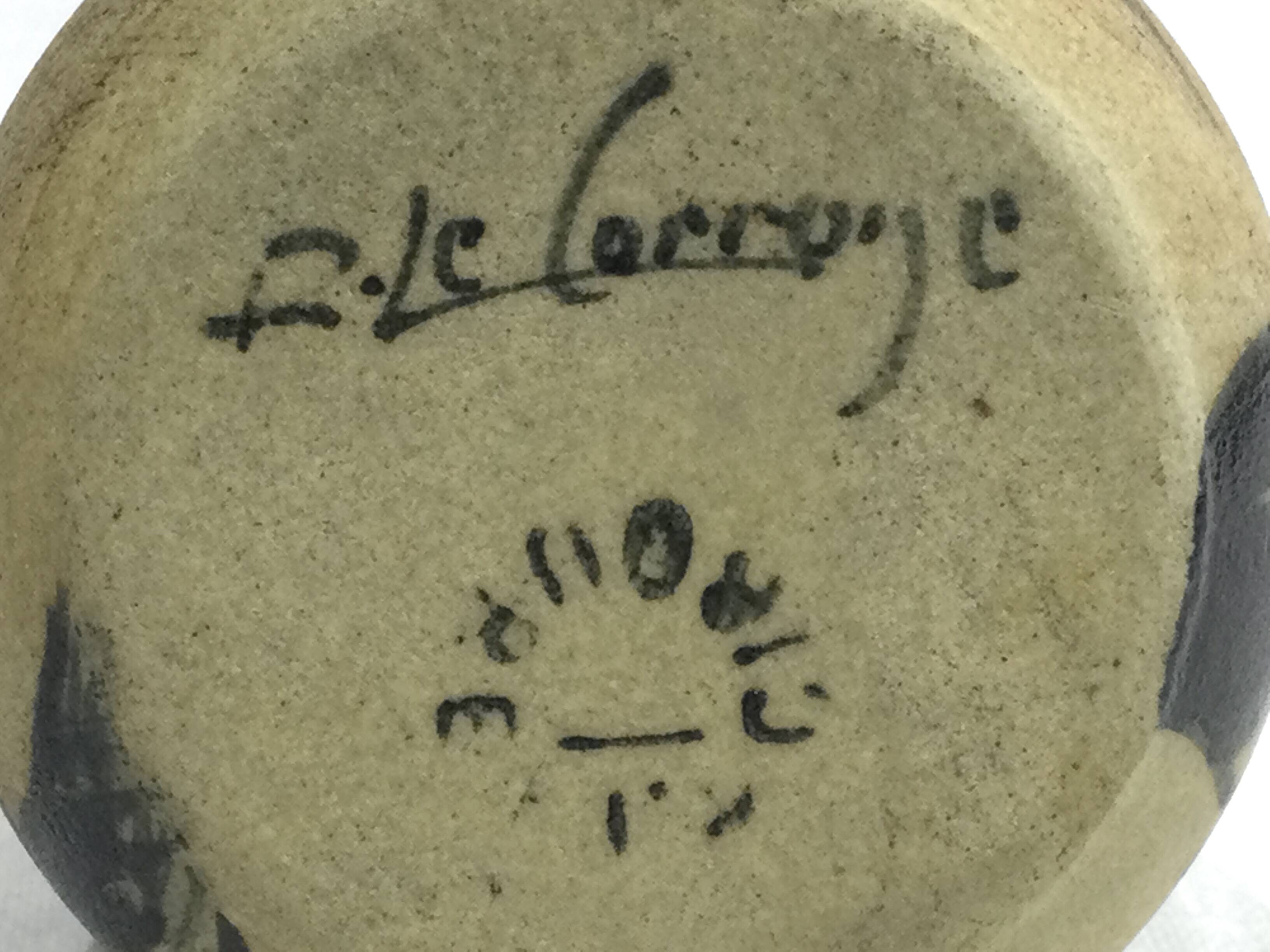 Ciboure Small Ovoid ceramic vase